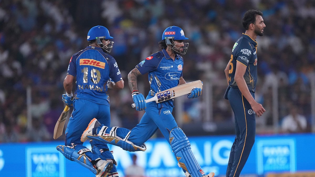 Gujarat Titans vs Mumbai Indians Live Score Indian Premier League 2026 Match 30 GT vs MI - AP Photo