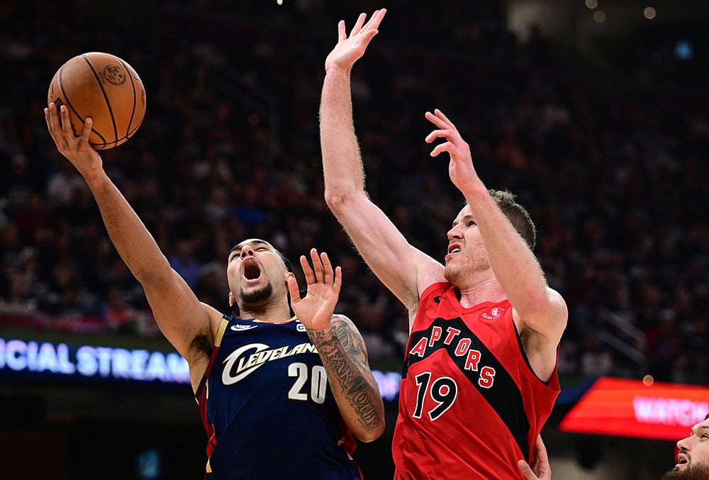 Cavaliers Vs Raptors NBA Playoffs 2026 Eastern Conference game-Jaylon Tyson