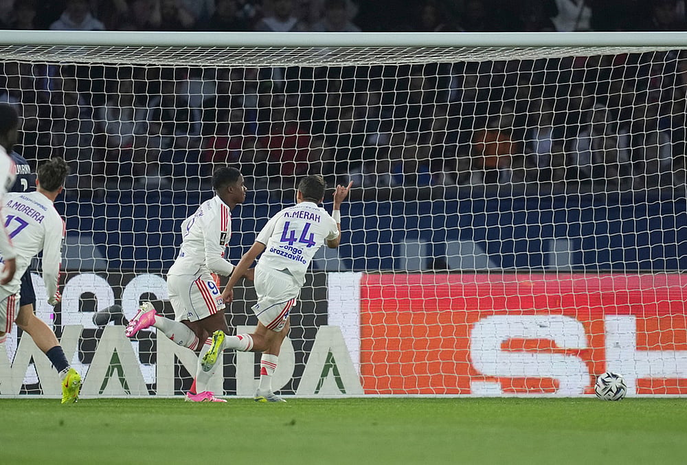 Paris Saint-Germain vs Olympique Lyon French League One soccer-Lyons Endrick