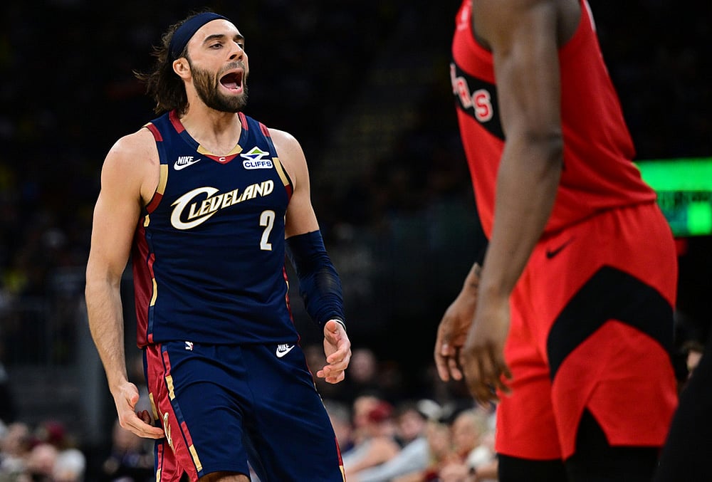 Cavaliers Vs Raptors NBA Playoffs 2026 Eastern Conference game-Max Strus