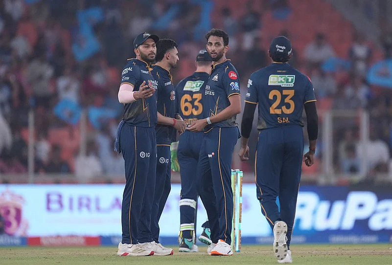 GT vs MI IPL 2026 Match 30 photos-Prasidh Krishna