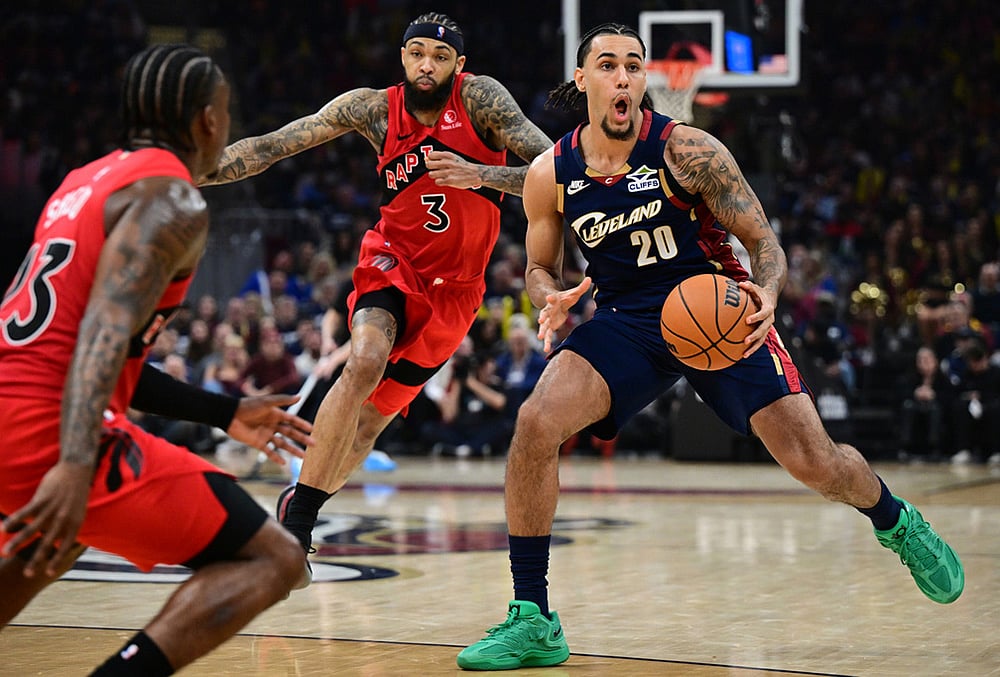 Cavaliers Vs Raptors NBA Playoffs 2026 Eastern Conference game-Jaylon Tyson