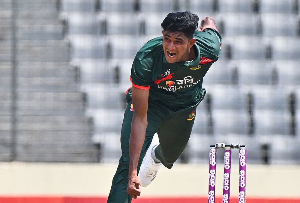 Bangladesh vs New Zealand 2nd ODI cricket-Nahid Rana