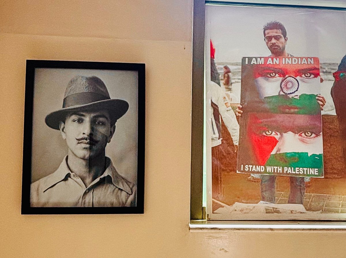 
On Monday, the Embassy of the State of Palestine in New Delhi hosted a solidarity meet on the eve of Palestinian Prisoners’ Day. - Fozia Yasin