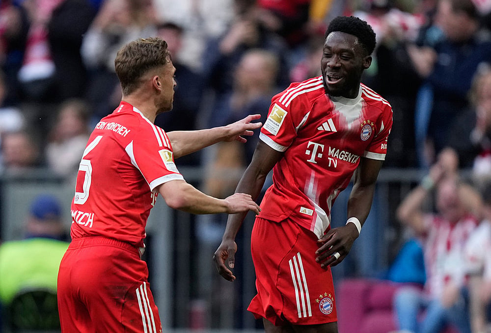 Bayern Munich vs Stuttgart Bundesliga soccer-Bayerns Joshua Kimmich