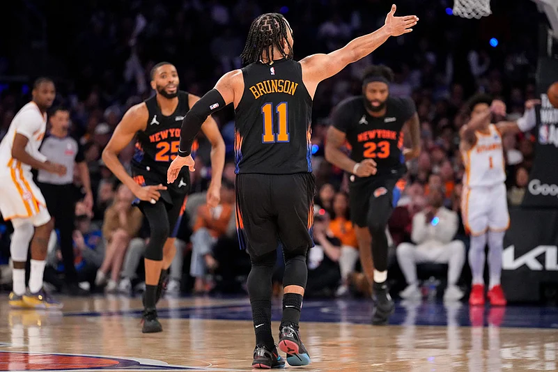 NBA Basketball: Atlanta Hawks vs New York Knicks