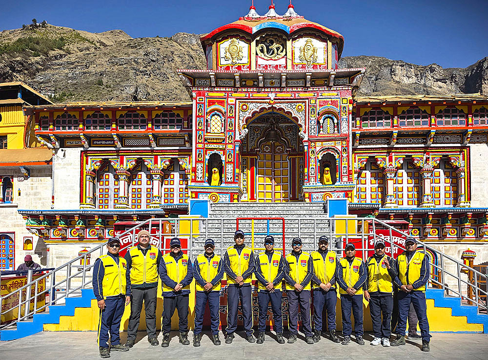 Preps for Badrinath Dham door-opening