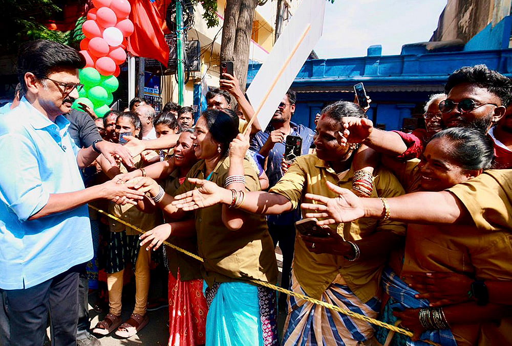 TN polls: MK Stalin campaigns