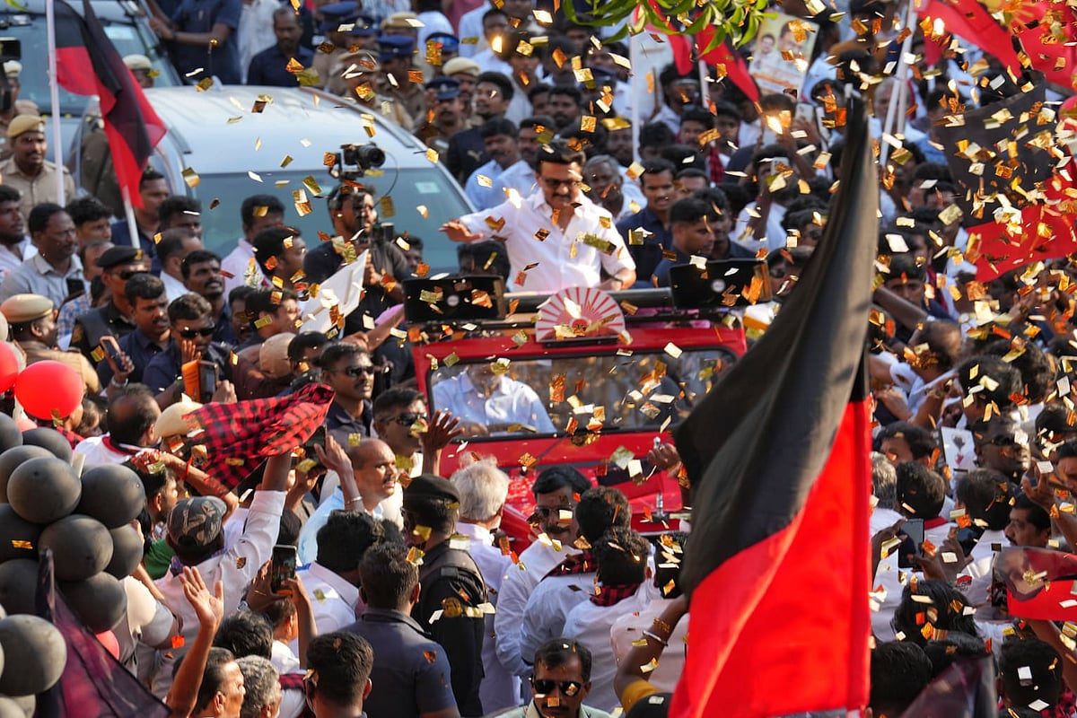 DMK candidate from Kolathur constituency, MK Stalin, 