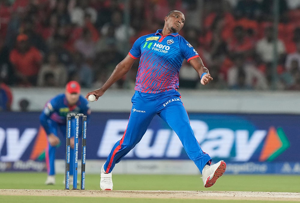 SRH vs DC IPL 2026 match 31 photos-Lungi Ngidi 