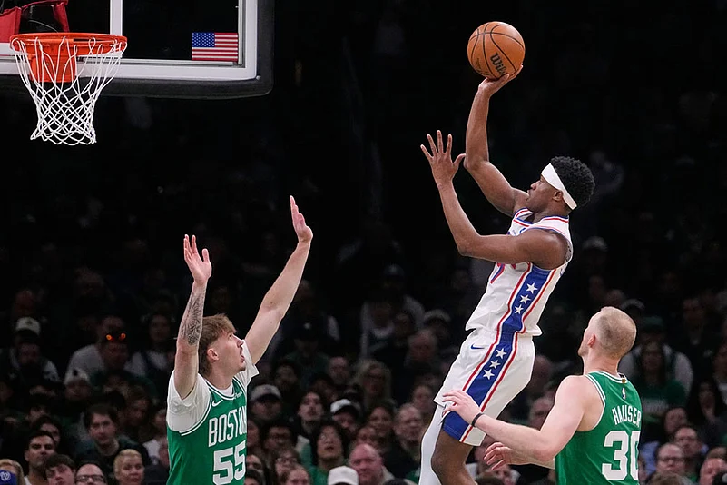 Basketball: Boston Celtics vs Philadelphia 76ers