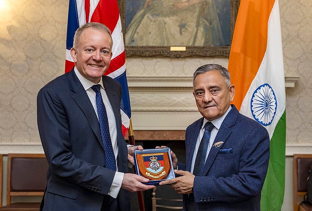 Gen Upendra Dwivedi in USA
