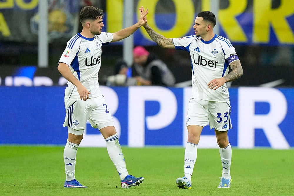 Italy Italian Cup Soccer: Como vs Inter Milan