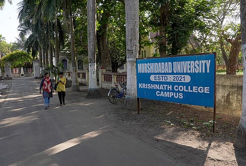 Maharaja Krishnanath University, Murshidabad: Maharaja Manindra Chandra College, one of Bengal’s oldest colleges, was turned into Murshidabad University under an Act passed by the Assembly in 2018. The university formally started operations in 2021. On February 9 this year, the state government changed its name to Maharaja Krishnanath University, after a 19th-century zamindar and philanthropist, as “Murshidabad University” is a common name. The name was changed just before the elections to help it stand out. 