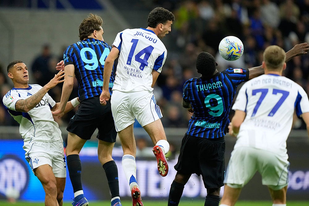 Italy Coppa Italia Soccer: Como vs Inter Milan