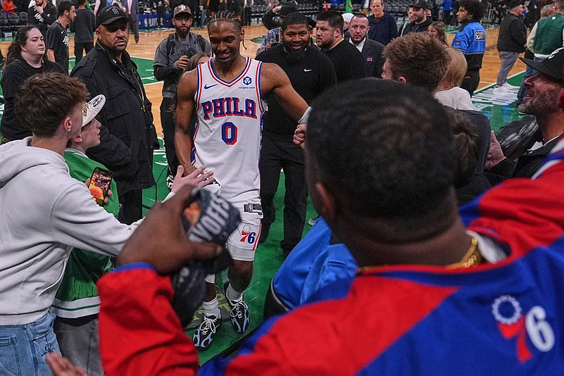 NBA: Boston Celtics vs Philadelphia 76ers