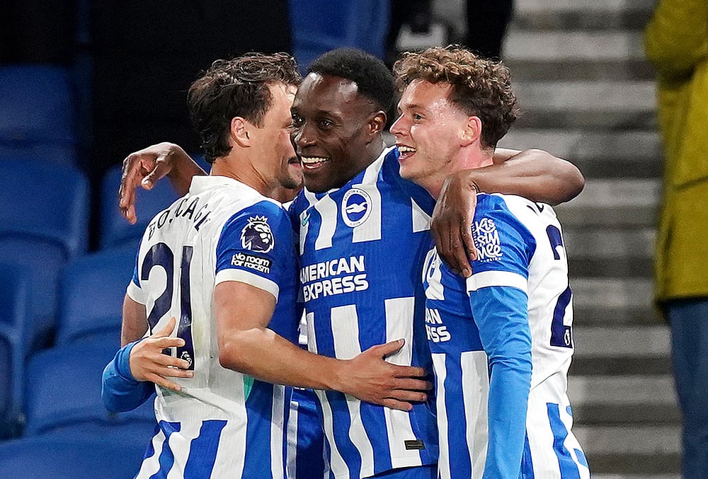 Brighton vs Chelsea Premier League soccer-Danny Welbeck