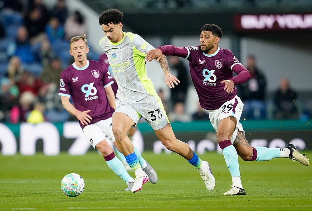 Burnley vs Manchester City Premier League soccer-Nico OReilly