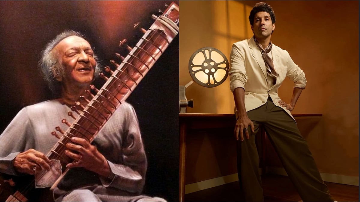 Farhan Akhtar on Ravi Shankar's Role in Beatles Biopic - X