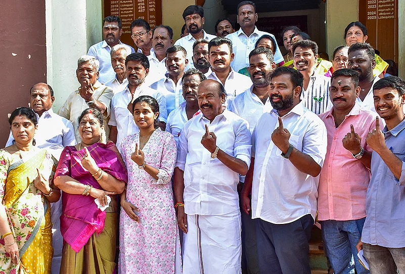 TN Assembly elections Voting VV Rajan Chellappa