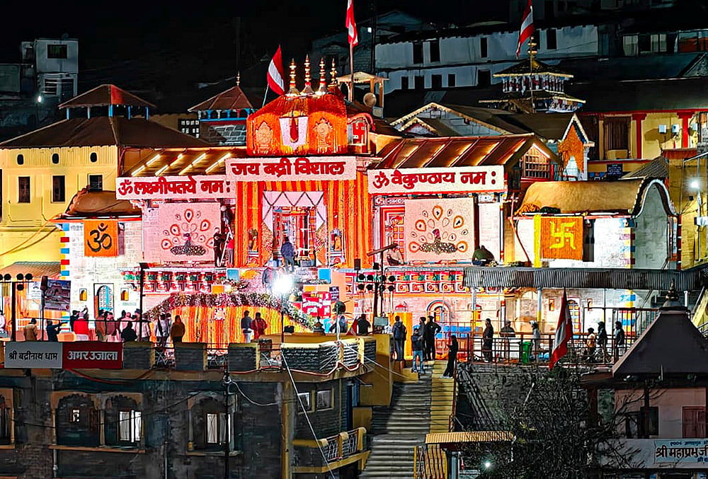 Badrinath Dham portals open
