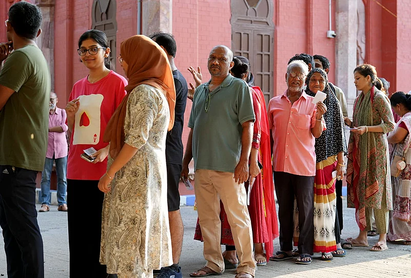 Citizens voting India