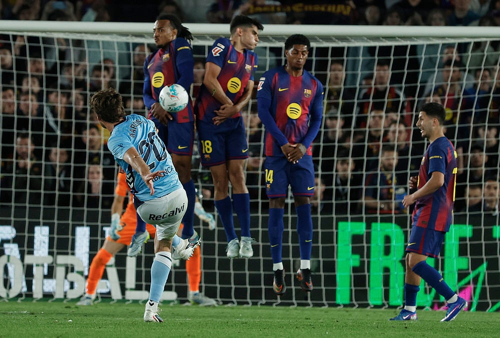 FC Barcelona vs. RC Celta de Vigo La liga soccer-Celtas Marcos Alonso