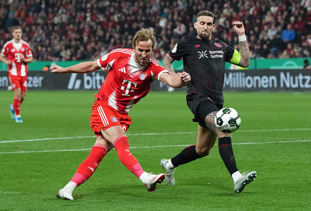Bayer Leverkusen vs Bayern Munich Germany Cup Soccer DFB-Pokal 2025-26-Harry Kane