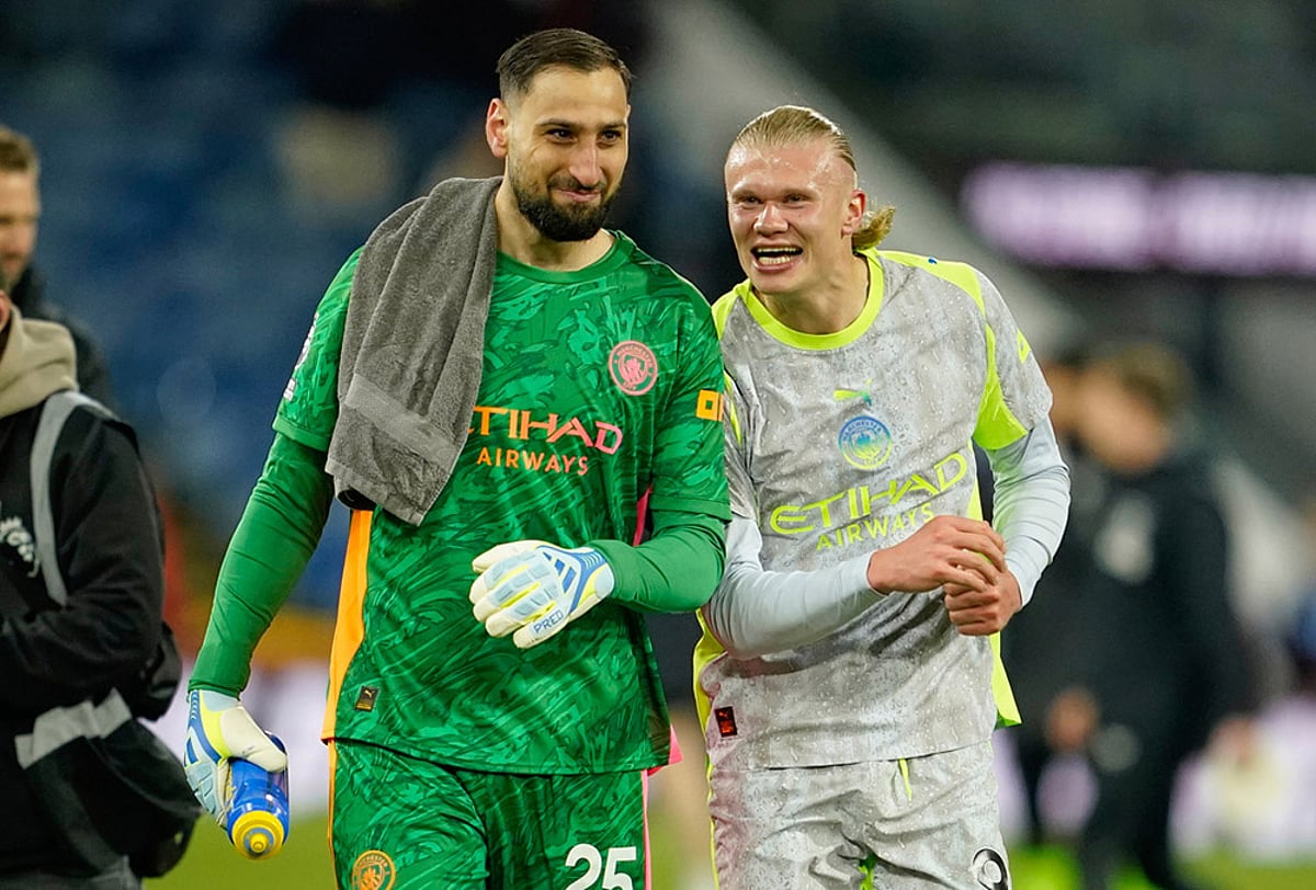 Burnley vs Manchester City Premier League soccer-Gianluigi Donnarumma