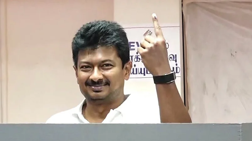 TN polls: Udhayanidhi Stalin casts vote