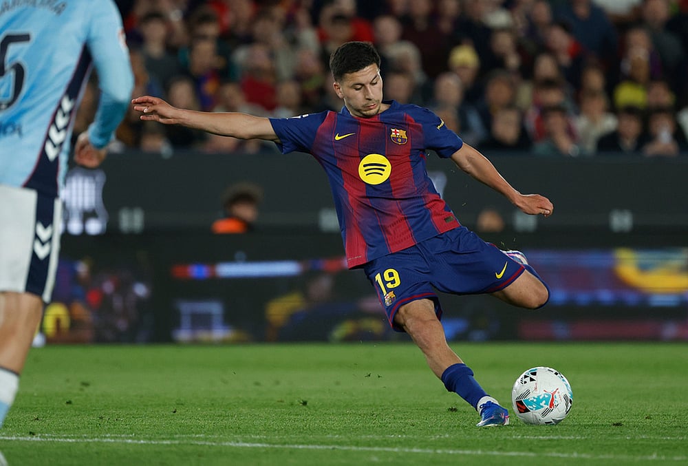 FC Barcelona vs. RC Celta de Vigo La liga soccer-Barcelonas Roony Bardghji