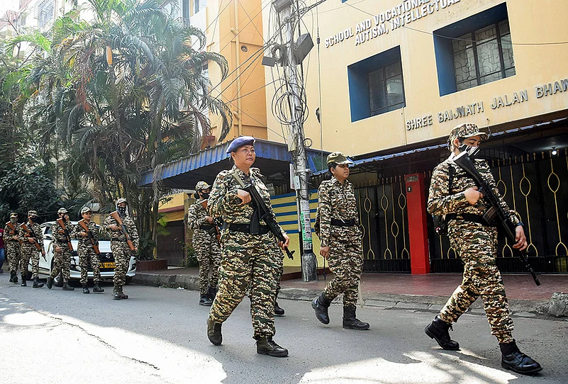 West Bengal Election Security