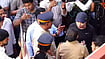 Photo: PTI / X : A complaint has been filed against a woman who berated Maharashtra minister Girish Mahajan for a traffic jam caused by a BJP rally in Mumbai over the women’s reservation bill, police said on Friday.