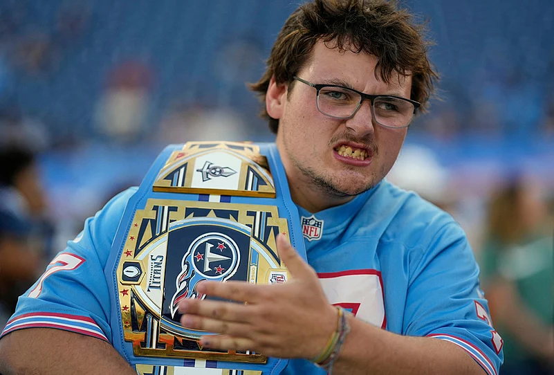 NFL football Draft 2026 photos-Tennessee Titans fan