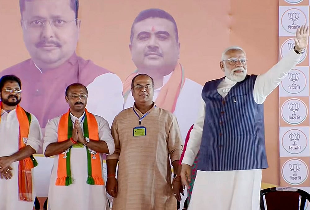 WB polls: PM Modi in West Bengal
