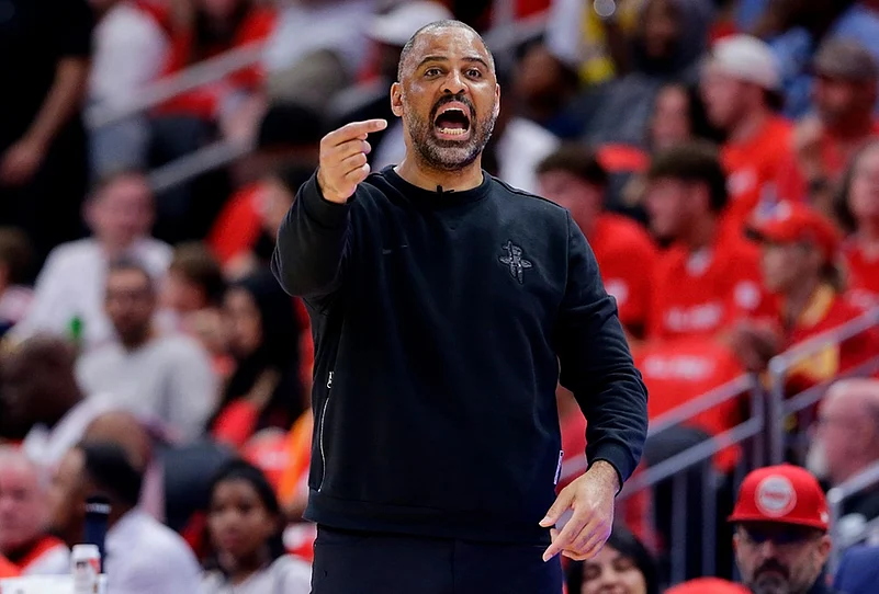Lakers Vs Rockets NBA playoffs basketball series game 3 photos-Ime Udoka