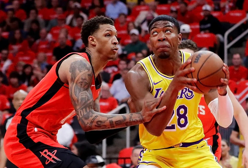 Lakers Vs Rockets NBA playoffs basketball series game 3 photos-Rui Hachimura