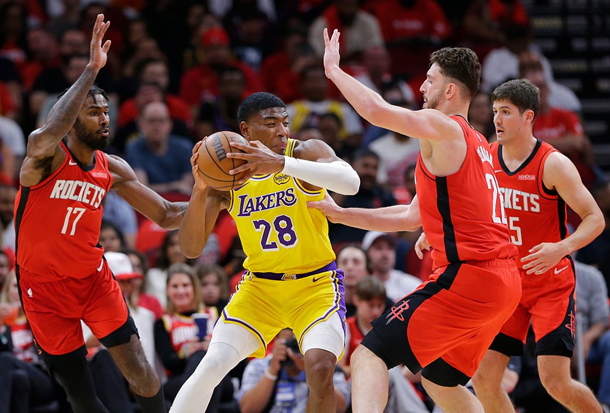 Lakers Vs Rockets NBA playoffs basketball series game 3 photos-Rui Hachimura