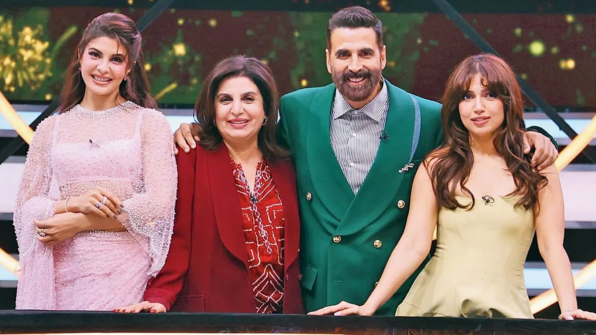 Akshay Kumar Wheel of Fortune Finale With Farah Khan - Instagram 