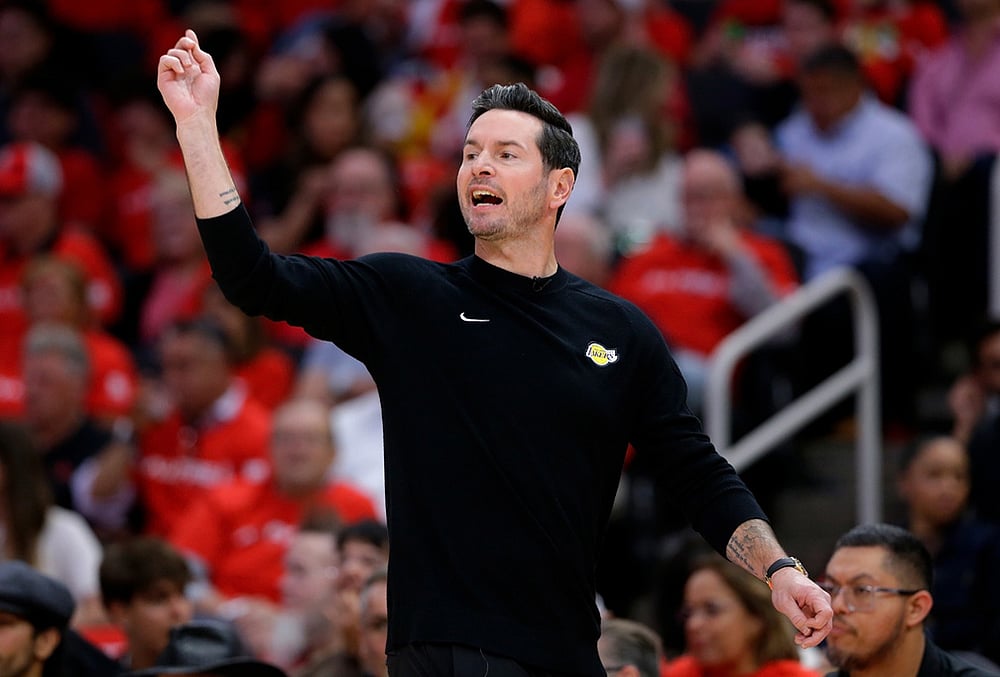 Lakers Vs Rockets NBA playoffs basketball series game 3 photos-JJ Redick