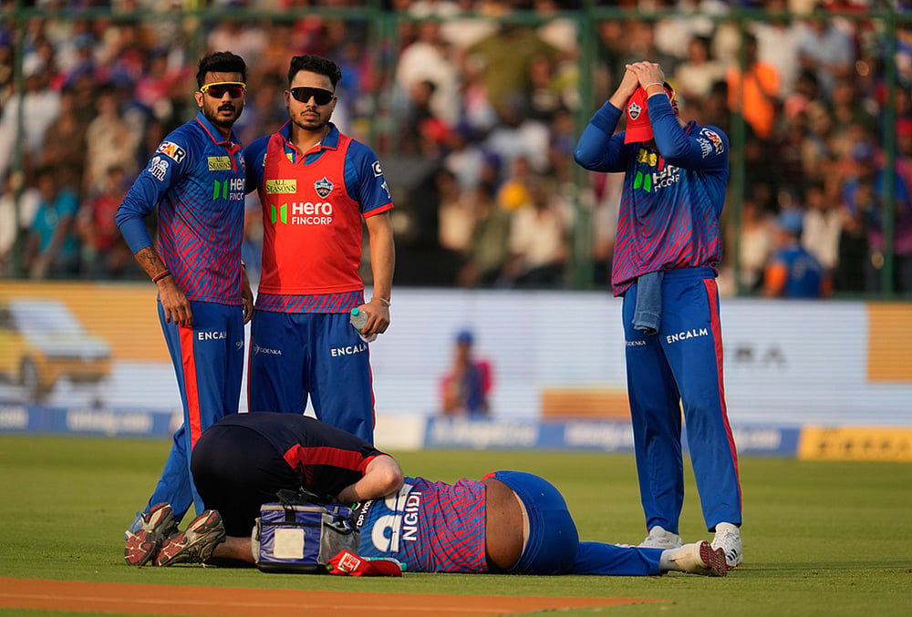 DC vs PBKS IPL 2026 match 35 photos-Lungi Ngidi injury