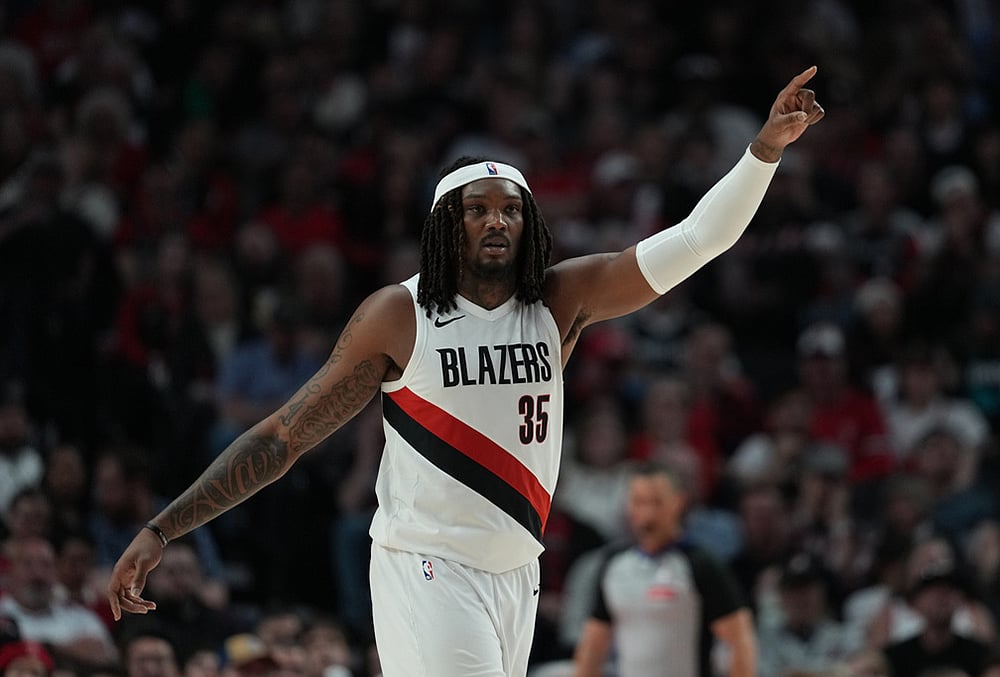 Portland Trail Blazers Vs San Antonio Spurs NBA Playoffs-Robert Williams III