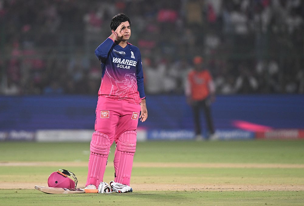 RR Vs SRH IPL 2026 match 36 photos-Vaibhav Sooryavanshi