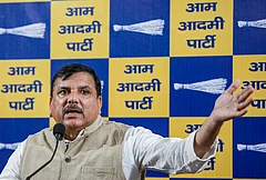 AAP Fires Shots At Congress Protest, Alleges 'Modi-Rahul' Alliance To “Weaken” CJP - | Photo: PTI