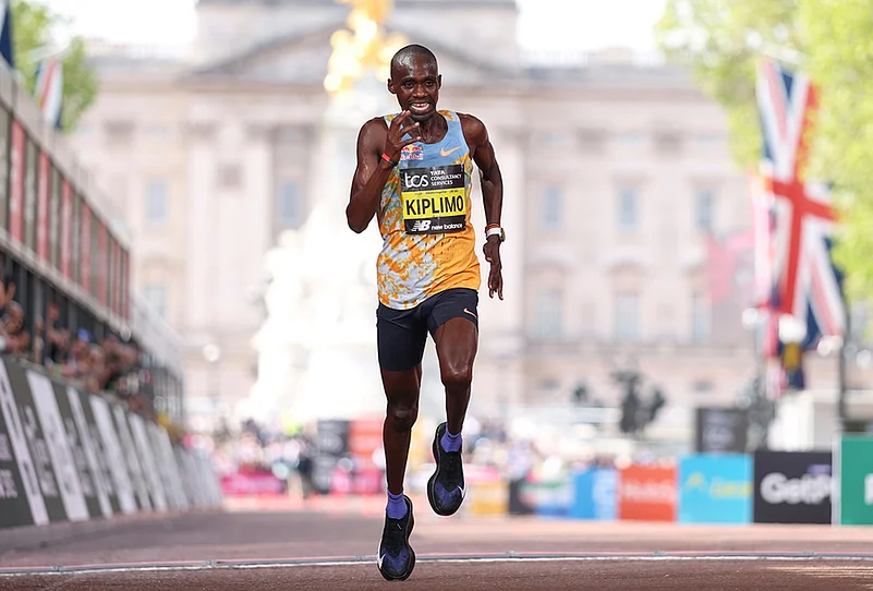 TCS London Marathon 2026 photos-Jacob Kejelcha of Uganda