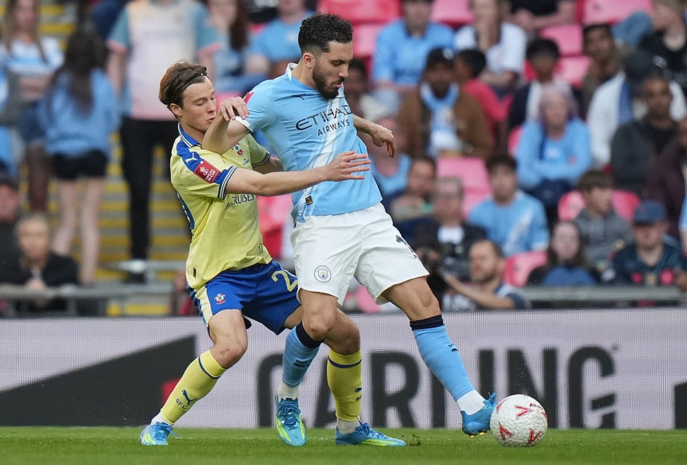Manchester City Vs Southampton FA Cup 2025-26 Semi-Final-Caspar Jander