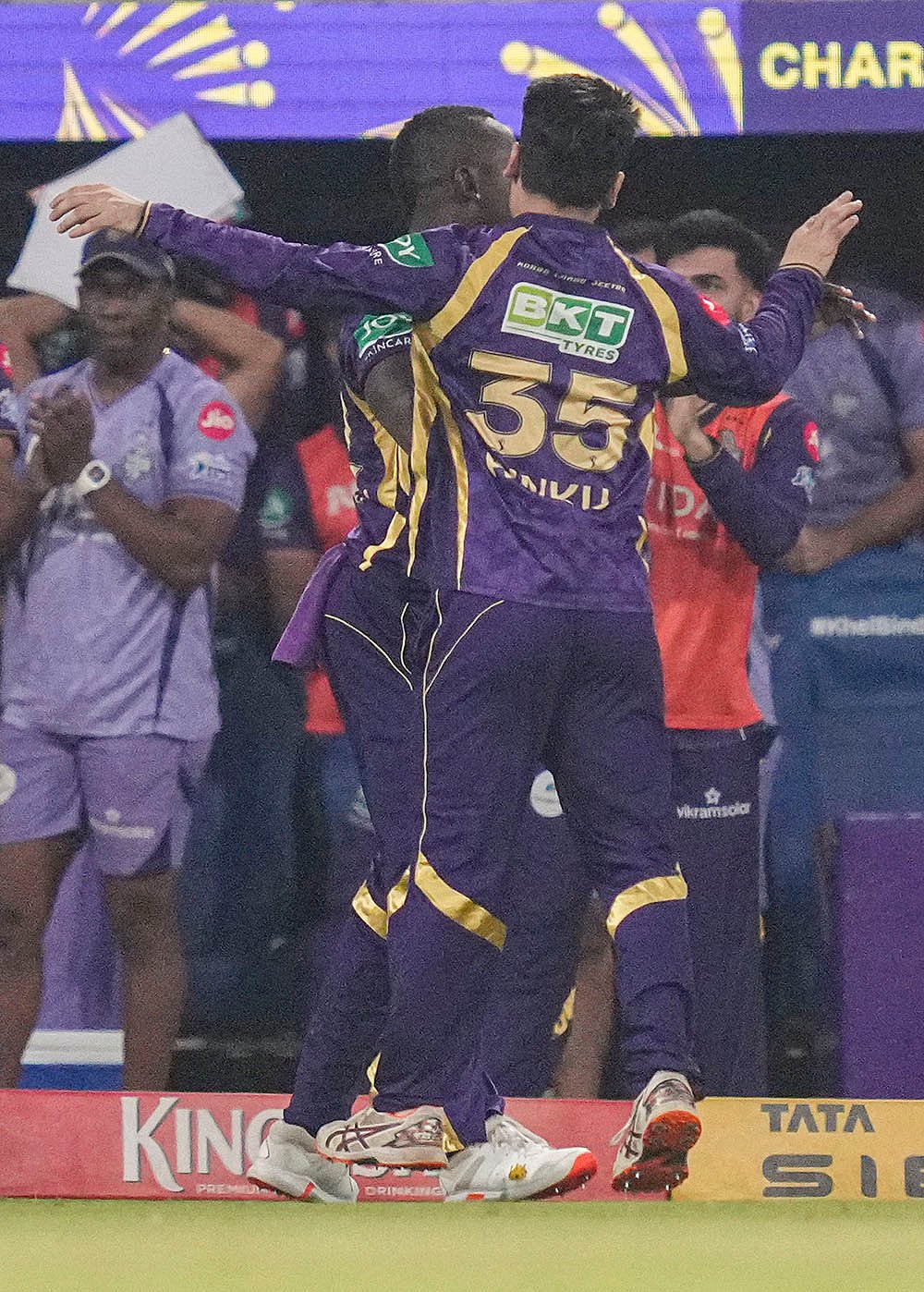 LSG vs KKR IPL 2026 Match 38 super over photos-Rinku Singh