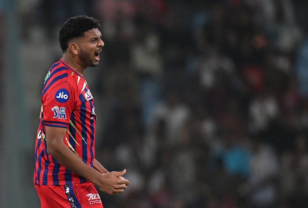 LSG vs KKR IPL 2026 Match 38 photos-Mohsin Khan