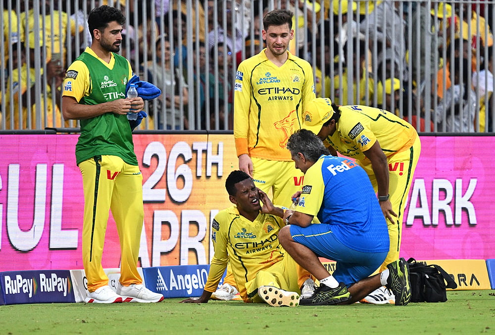 CSK vs GT IPL 2026 Match 37 photos-Akeal Hosein