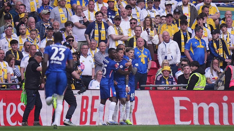 Chelsea Vs Leeds United FA Cup 2025-26 semifinal Wembley Stadium Updates Highlights